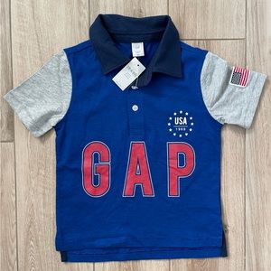 NWT Boys GAP Polo Shirt